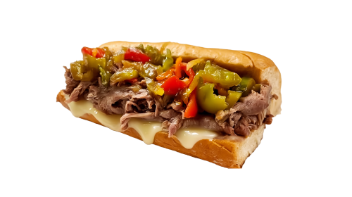 ITALIAN BEEF WITH CHEESE